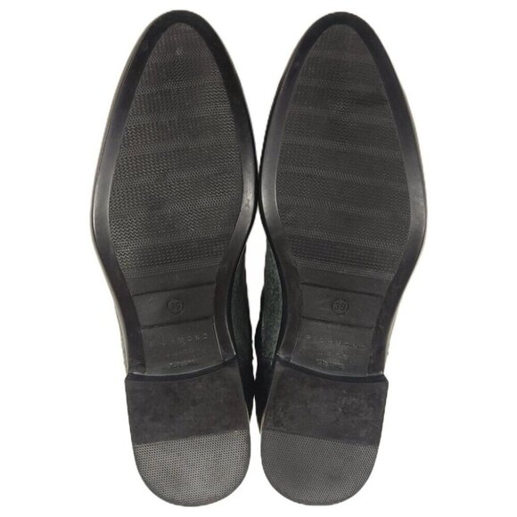 John Richmond Leather Chelsea Boots Size 39 US 9 Womens Blue $595 - Picture 7 of 10